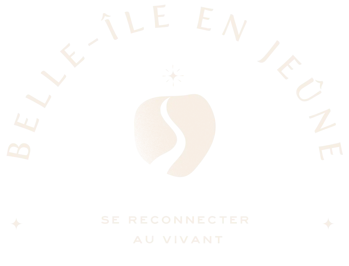 Logo de Belle-Île en Jeûne Beige, jeûne et randonnée en Bretagne, à Belle-Île